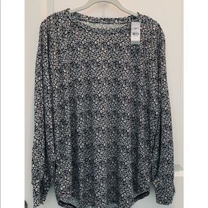 🌸•BEAUTIFUL NEW WITH TAGS LOFT TUNIC•